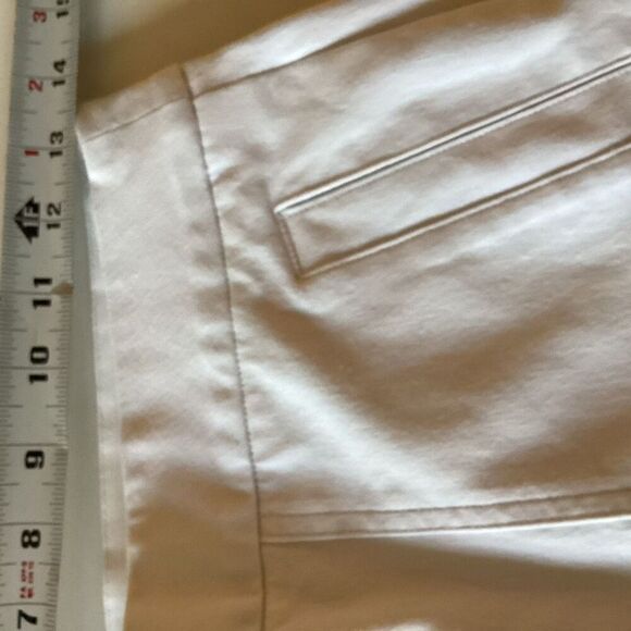 SPANX On The Go Wide Leg Pants Sz S White Stretch - Picture 5 of 8